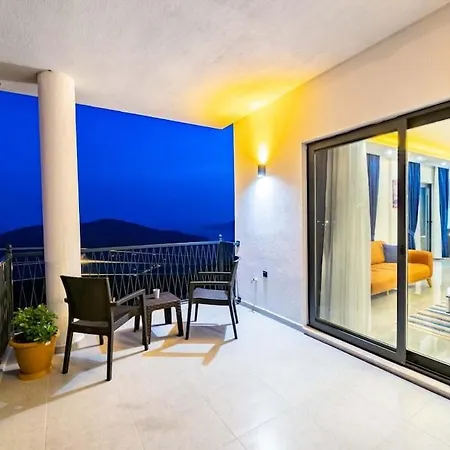 شقة Sunrose Kalkan Antalya Jakuzili كاس